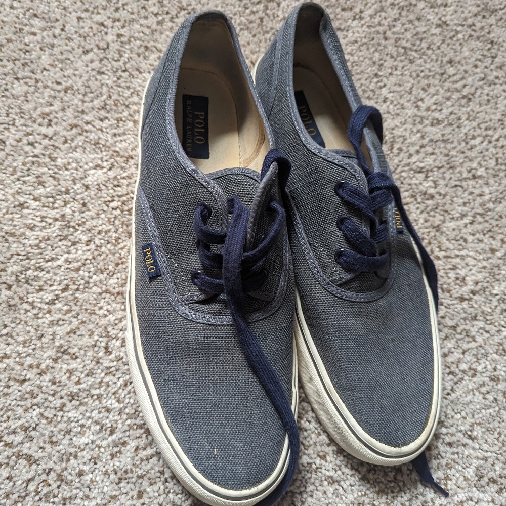 Men's Ralph Lauren Blue Sneakers
